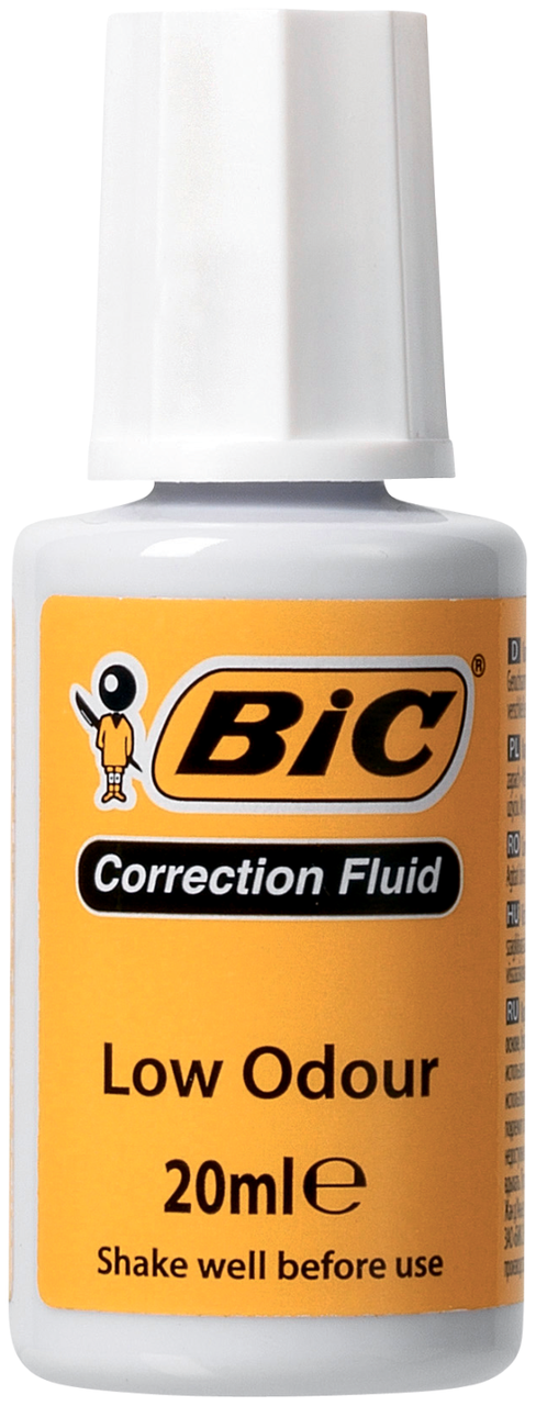 Коригуюча рідина "BIC" з пензликом, 20 мл