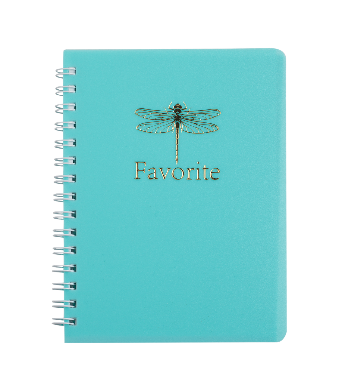Зошит для нотаток FAVOURITE, PASTEL, А6, 80 арк., клітинка, пласт. обкладинка, бірюзовий