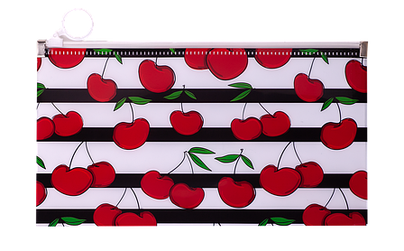 Папка на ZIP, DL, CHERRY, ARABESKI, червона, фото 1