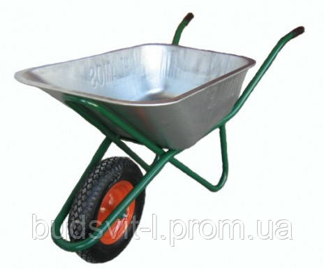 Тачка будівельна 90л