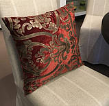 Подушка бордовая Lizzo, фото 2
