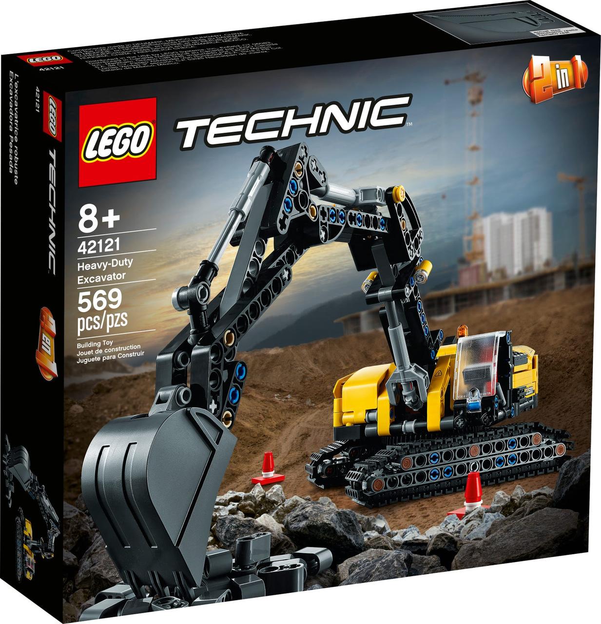 Lego Technic 42121 Heavy Duty Excavator ID