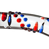 Скляний дилдо з вигинами і малюнком Gildo Glass Dildo No. 3 SO4414, фото 5