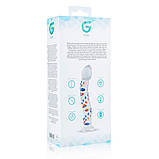 Скляний дилдо з вигинами і малюнком Gildo Glass Dildo No. 3 SO4414, фото 8