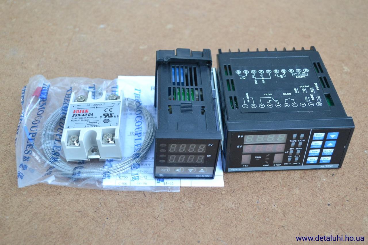 Терморегулятор PC410 + Rех-C100 + тврдотельное реле - фото 4 - id-p651478139