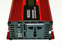 Перетворювач напруги 12V на 220V UKC 1000W KC-1000D інвертор з LCD дисплеєм, фото 4