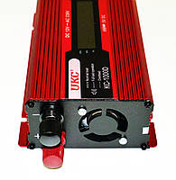 Перетворювач напруги 12V на 220V UKC 1000W KC-1000D інвертор з LCD дисплеєм, фото 5