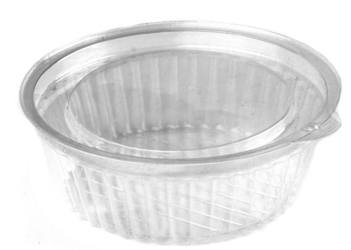 Соусник PS прозорий Ø95 мм. h = 32 мм. 120 мл. без кришки (арт.SL-908) Кр.0627