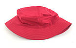 Панама дитяча 48, 50, 52, 54 розмір бавовна для дівчинки панамка головні убори червона (ПД72), фото 3