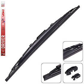 Щітки склоочисника каркасні зі спойлером VOIN 22"-550 мм (TP605SWS-22") DRIVER (VD-22550)
