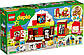 Lego Duplo Фермерський трактор, будиночок і тварини 10952, фото 3