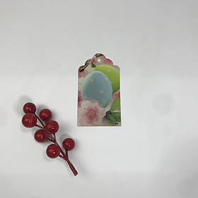 Бірка "Великдень", 90*50 мм (10 шт)