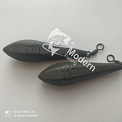 Коропове грузило Modern-Fishing — "Horizon" порошкова фарба "Green Powder", 110 г