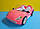 Рожева машинка кабріолет для ляльок типу барбі, лол YR-2, фото 2