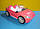 Рожева машинка кабріолет для ляльок типу барбі, лол YR-2, фото 5