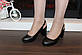 Босоножки женские черные на каблуке Б1078, фото 5