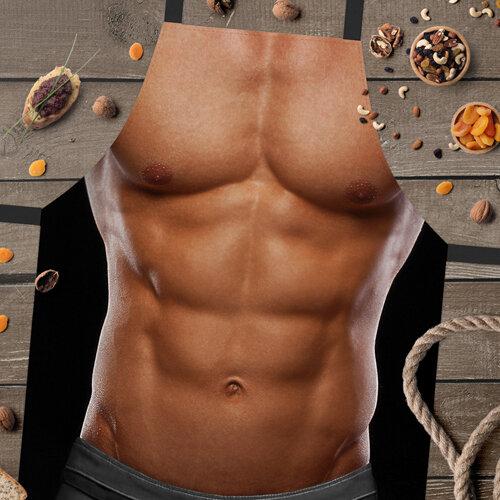 Фартух для кухні Сolorful Чоловічий торс, фото 1