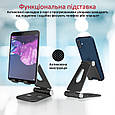 Подставка для телефона или планшета Promate TabView Black (tabview.black), фото 3