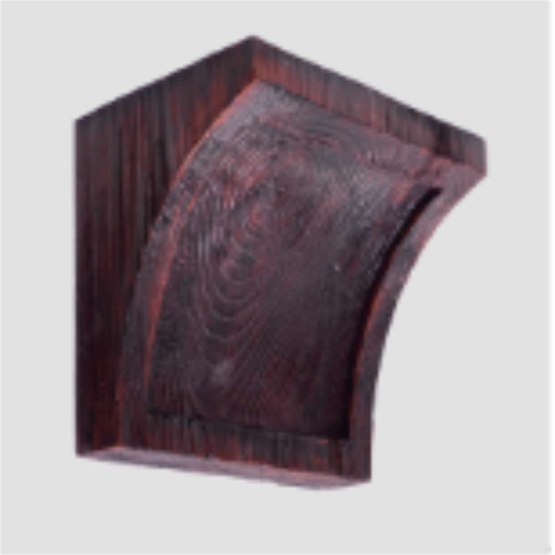 Консоль ED 025 classic червона 19х13 , лепний декор із поліуретану