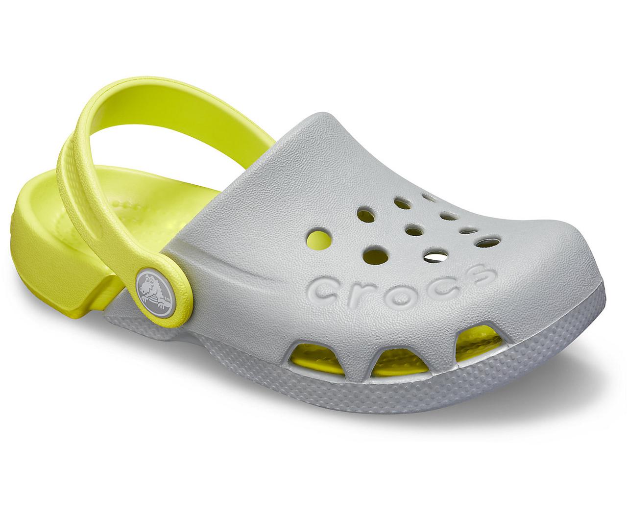 Сабо Kids’ Electro Clog С6 23 Сірий/Салатовий