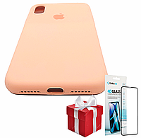 Чехол Original Full Soft Case for iPhone X/Xs Pink