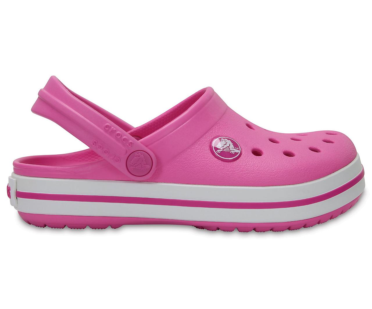 Сабо Kids’ Crocband Clog С11 28 Рожевий