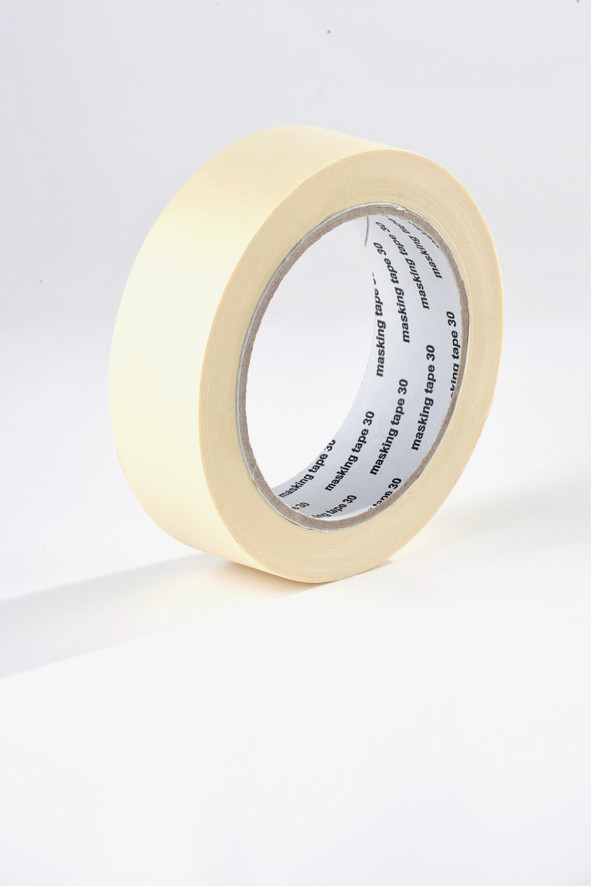 Скотч малярний 30 мм х 50 м 80 C Troton