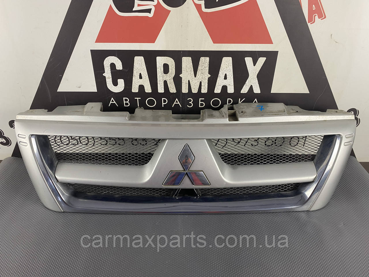 Решітка рестайлінг Mitsubishi Pajero Wagon III 3 Мітсубіші Паджеро Вагон 3 2003-2008, фото 1