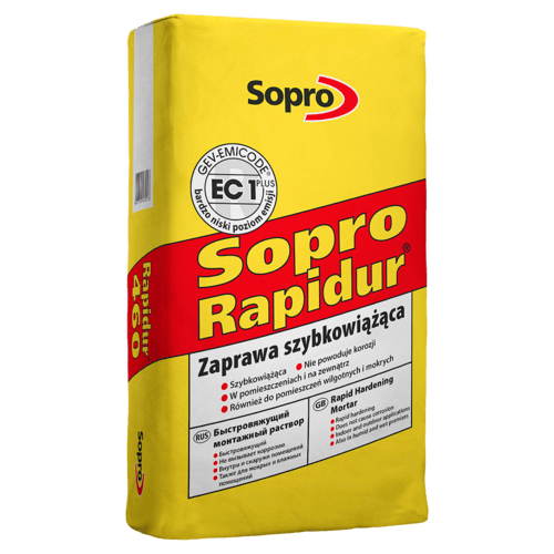 Sopro Rapidur 460, монтажний бистросхвативающійся розчин, 25кг