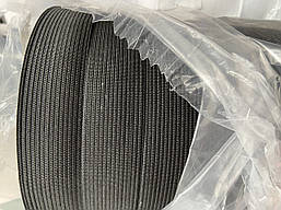 Чорна гумка 50 мм білизняна швейна рулон 25 метрів