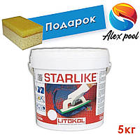 Litokol STARLIKE: КОЛЕКЦІЯ GLAMOUR базові кольори 5 кг - епоксидний склад для укладання плитки і затирки швів