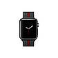 Ремінець для годинника Milanese loop steel bracelet Apple watch, 38-40 мм, Black-red, фото 3