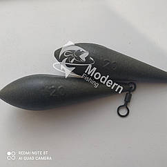 Коропове грузило Modern-Fishing — "Long Cast" порошкова фарба "Green Powder 120 г