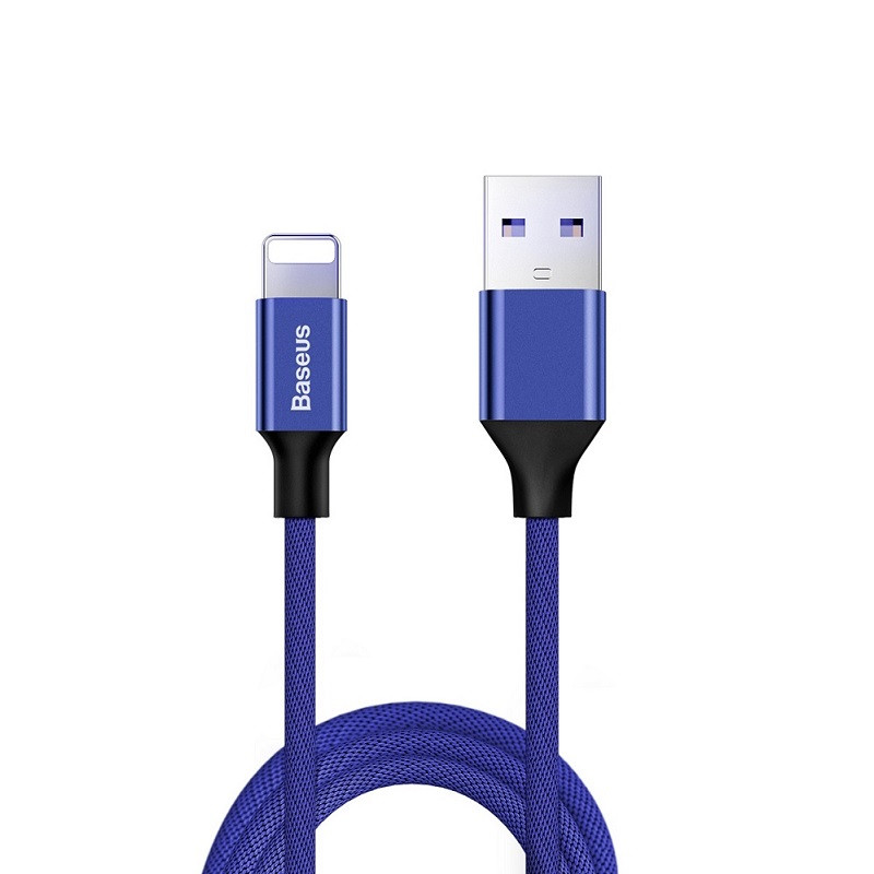 Кабель швидкої зарядки Baseus Lightning 2A 120 см. Blue (CALYW-13)