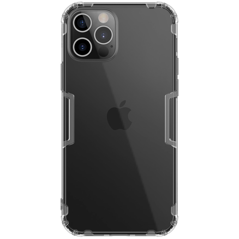 Nillkin Apple iPhone 12 Pro Max (6.7") Nature TPU Case Gray Силіконовий Чохол з сірим відтінком