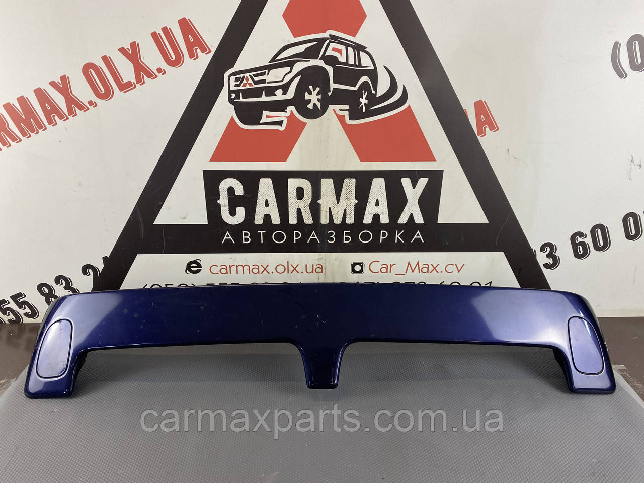 Спойлер Mitsubishi Pajero Wagon III-IV 3 4 Мітсубіші Паджерро Вагон 3 4 2000-2020, фото 1