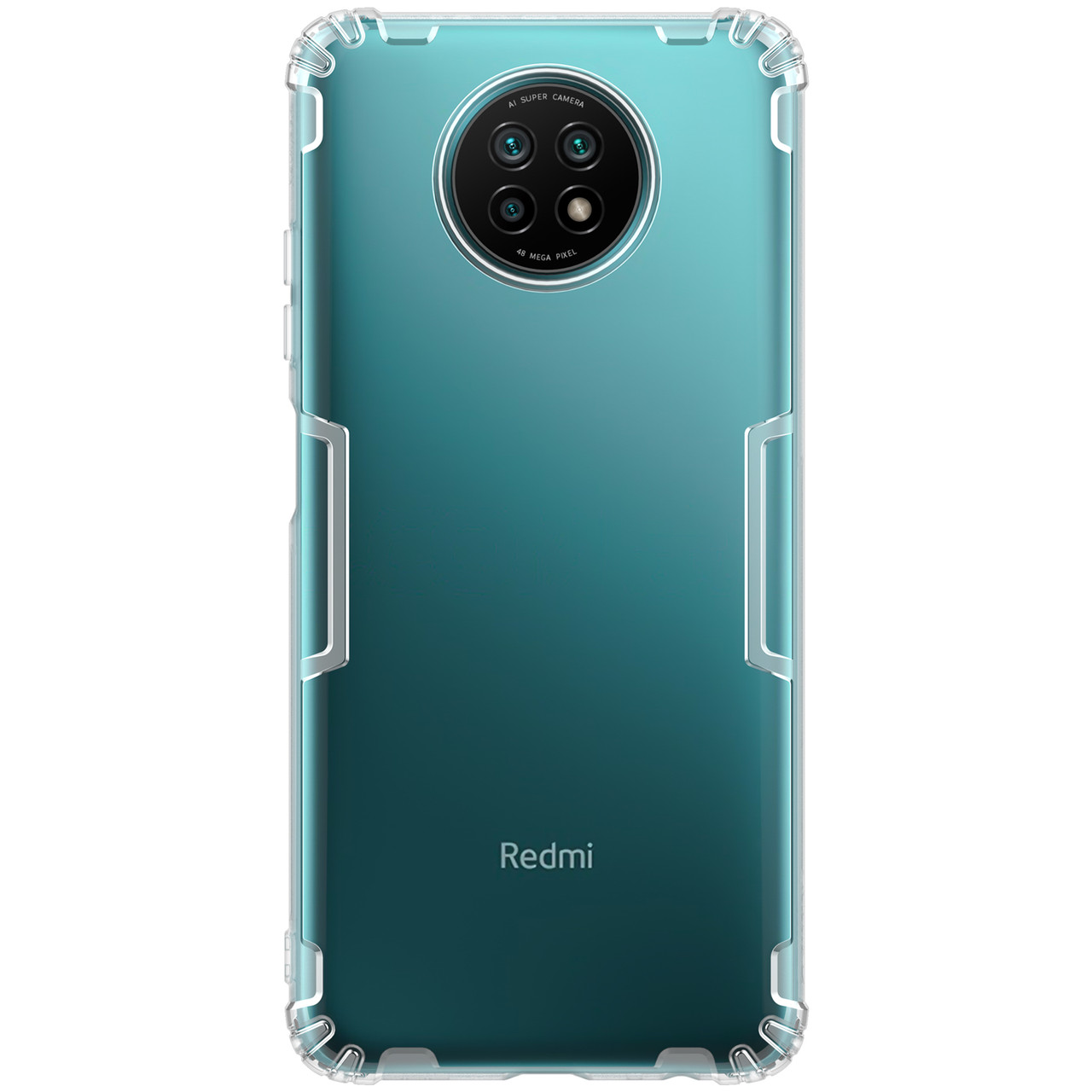Прозорий TPU чохол Nillkin для Xiaomi Redmi Note 9T (Nature TPU Case) White Захисний чохол