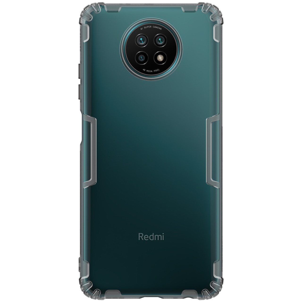 Прозорий TPU чохол Nillkin для Xiaomi Redmi Note 9T (Nature TPU Case) Grey Захисний чохол