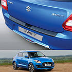 Пластикова захисна накладка на задній бампер для Suzuki Swift 3/5 Dr 2017+