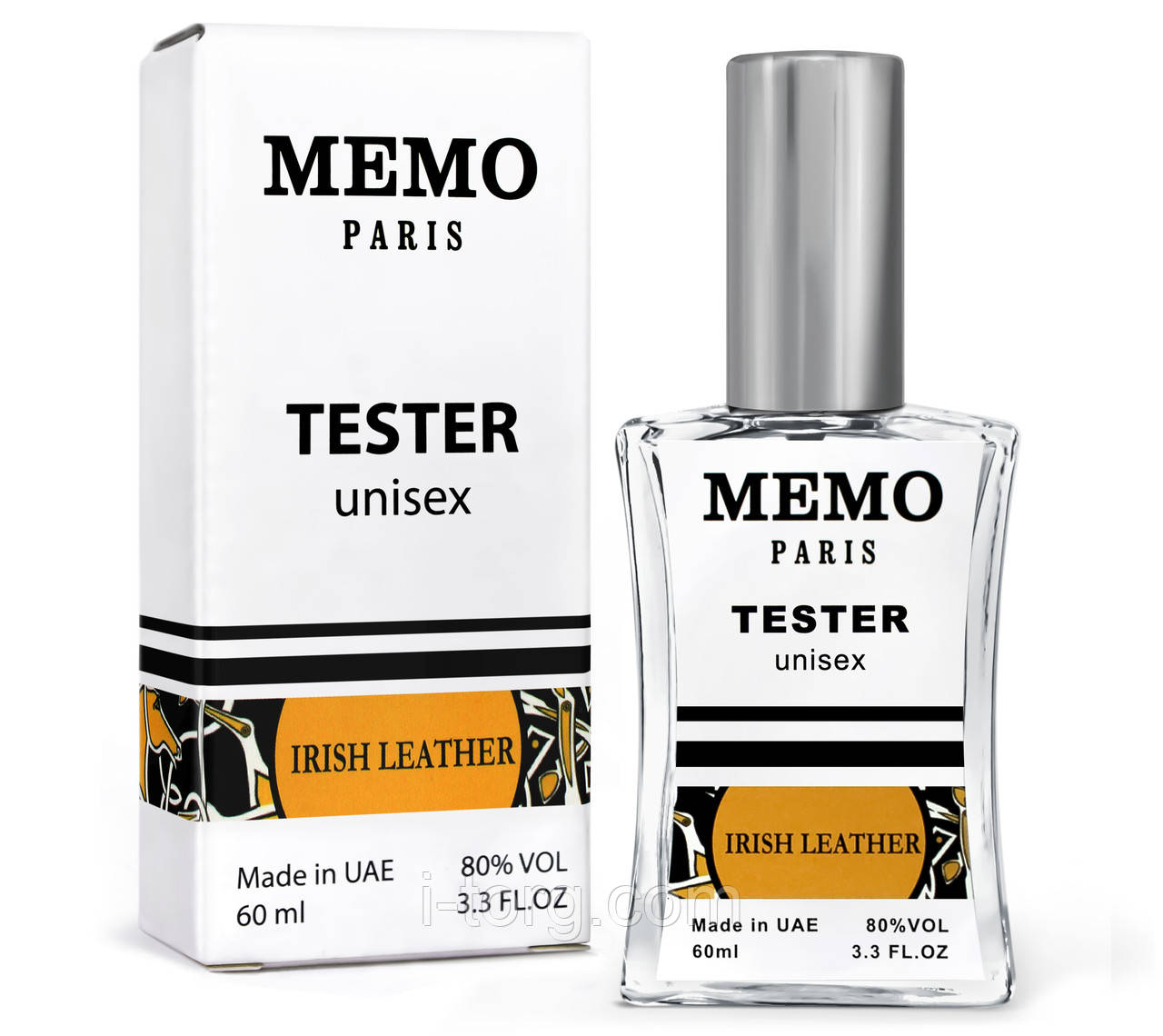 Тестер унісекс Memo Irish Leather, 60 мл NEW