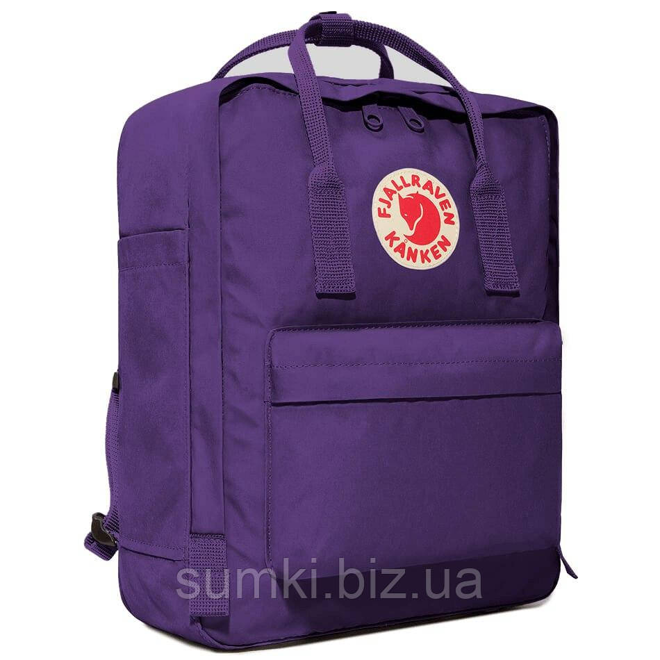 Рюкзаки kanken fjallraven 16 л сиреневый светлый оригинал сумка канкен ART арт портфель ранец Rainbow - фото 4 - id-p1340870801