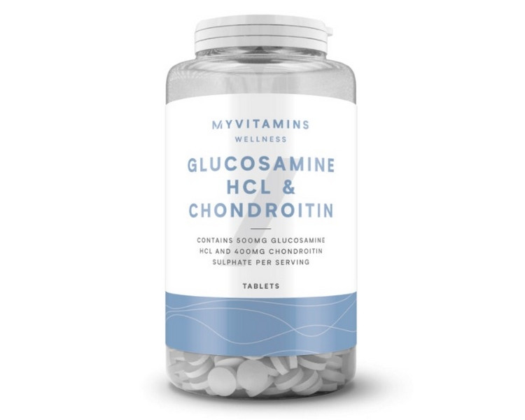 Глюкозамін хондроітин MyProtein Glucosamine HCL & Chondroitin 120 таб
