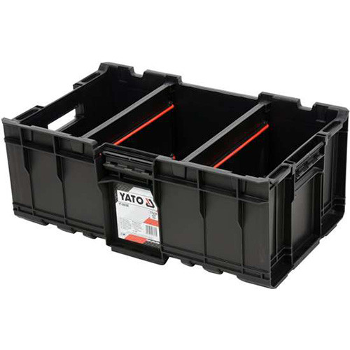 Скринька для інструментів модульний до YT-09166 з пластику YATO YT-09168 (Польща), фото 1