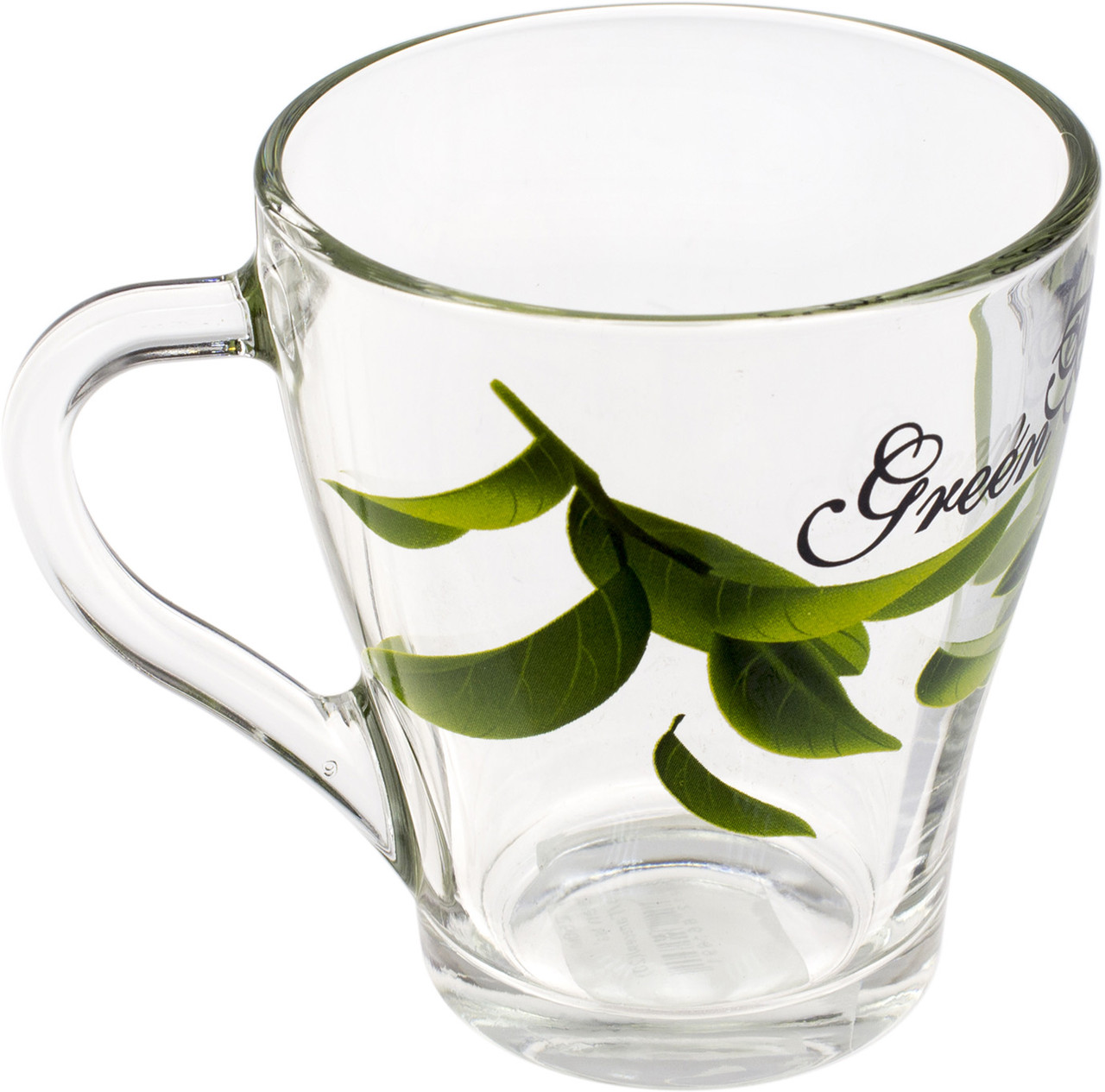 Чашка скло 250мл "Грація.Green tea" №85004654/Галерея/(20)