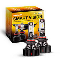Светодиодные автолампы HB3 Carlamp Smart Vision Led для авто 8000Lm 4000K (SM9005Y)