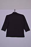 Л-272Свитер гольф для дівчинки 128 134 140 146 та 152 розмір чорний, фото 2