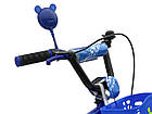 Велосипед дитячий IMPULS SP LEON 20" синьо-салатовий, фото 3