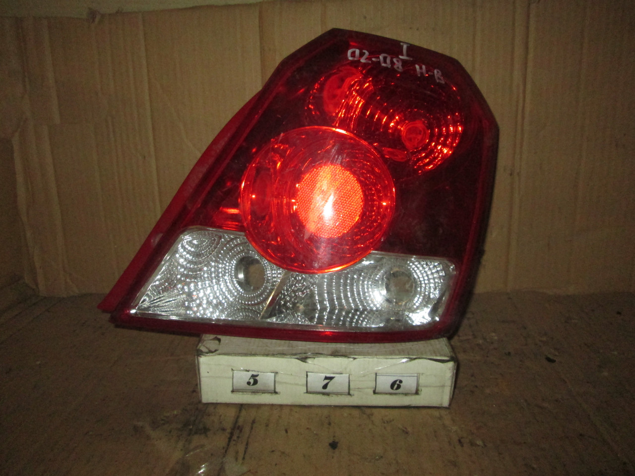 №576 Б/у ліхтар задній R для Chevrolet Aveo I 2002-2008(Хетчбек)