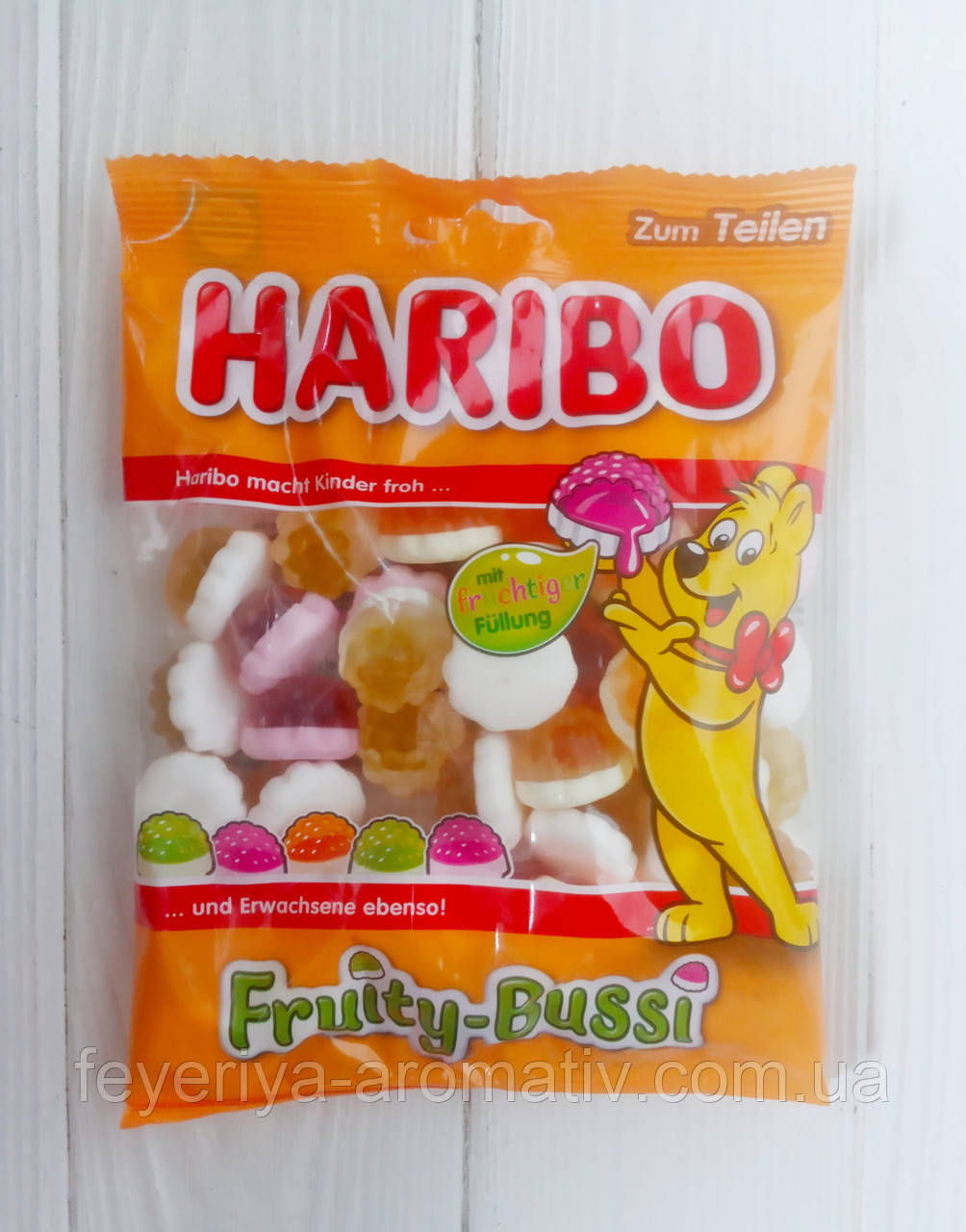 Желейні цукерки Haribo Fruity-Bussi 200гр. (Німеччина)