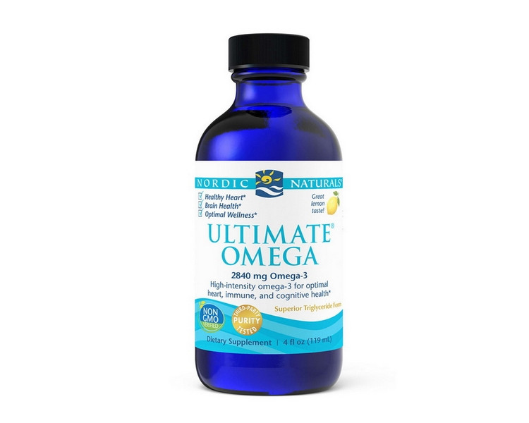 Омега 2840 мг Nordic Naturals Ultimate Omega 2840 mg omega-3 119 мл лимон